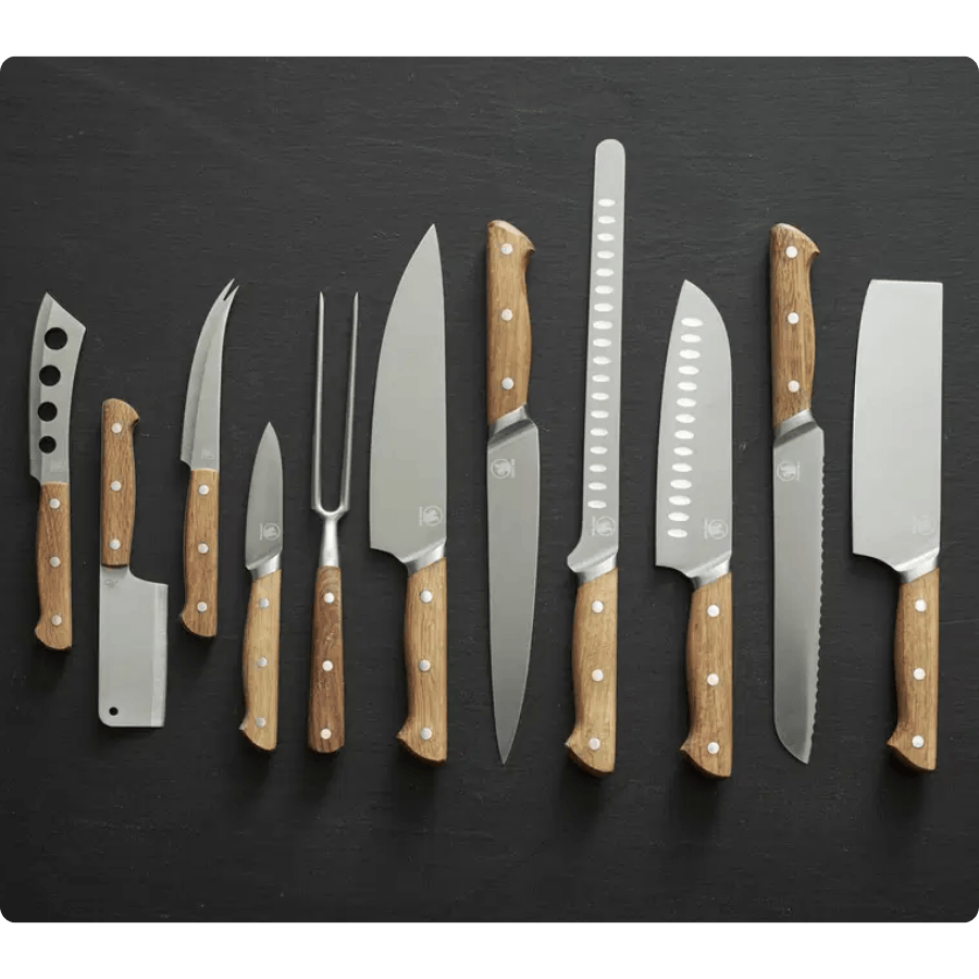 Morsø Knivsæt 5 dele, Foresta, filetkniv 33 cm, br